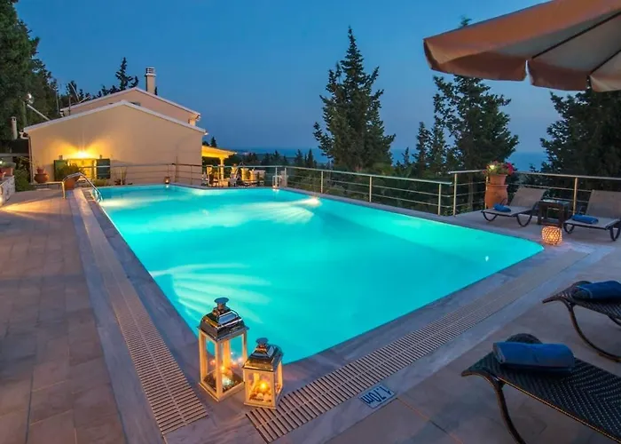 Villa Paxoi Serene Oasis - Mylos Mediterranean Charm *