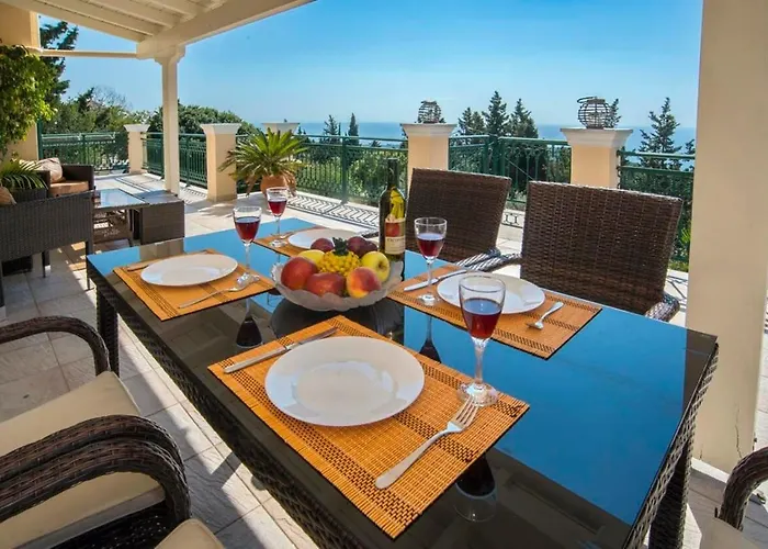 Villa Paxoi Serene Oasis - Mylos Mediterranean Charm *