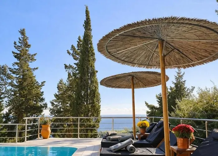 Villa Paxoi Serene Oasis - Mylos Mediterranean Charm Arvanitakeika